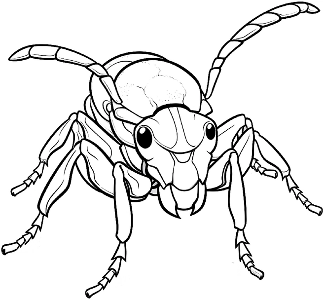 ameise-ausmalbild-fuer-kreative-farbideen