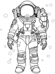 astronaut-im-raumanzug-ausmalbild