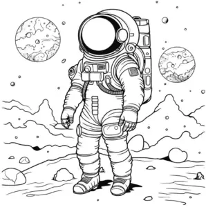 astronaut-im-weltall-ausmalbild