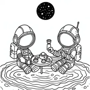 astronauten-pause-im-weltall-ausmalbild