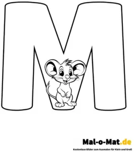 ausmalbild-buchstabe-m-mit-maulwurf