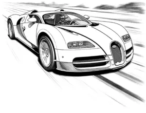 ausmalbild-bugatti-rennwagen-auf-der-ueberholspur
