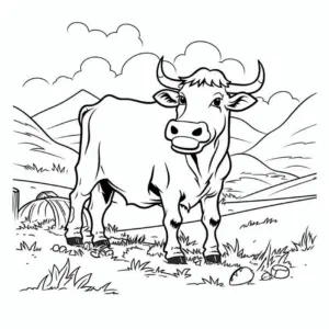 ausmalbild-einer-kuh-in-der-natur