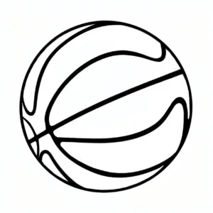 ausmalbild-eines-basketballs-mit-linien-und-kurven
