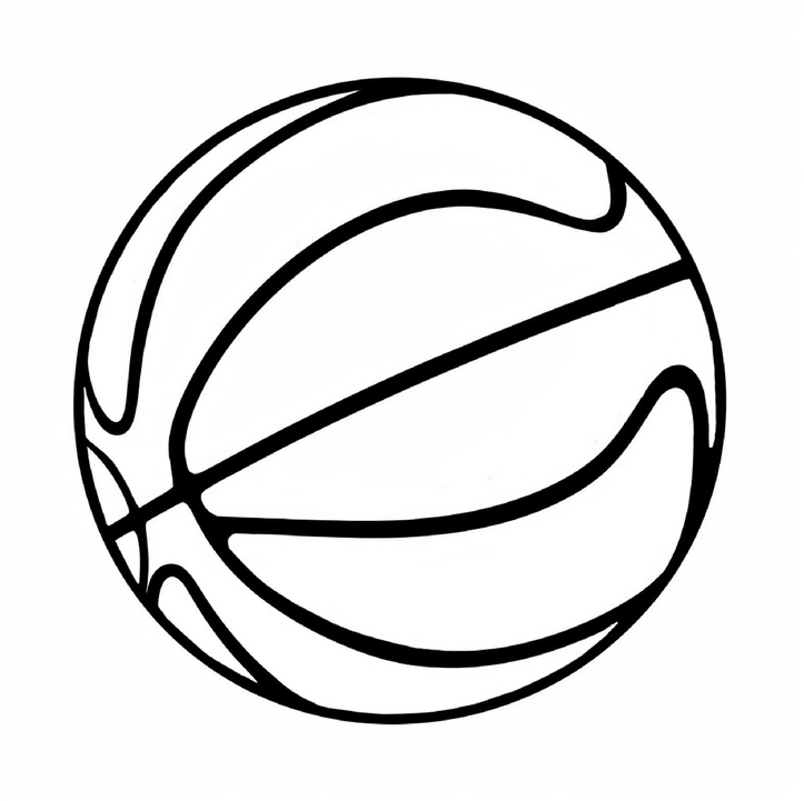 ausmalbild-eines-basketballs-mit-linien-und-kurven