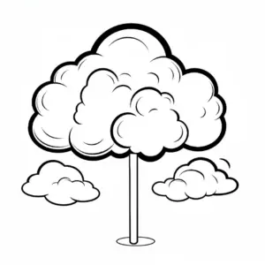 ausmalbild-eines-baumes-mit-wolken
