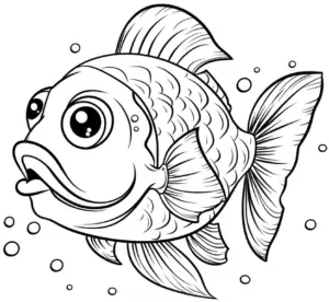 ausmalbild-eines-fröhlichen-fisches-mit-grossen-augen