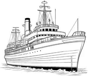 ausmalbild-eines-majestaetischen-schiffs-auf-dem-wasser
