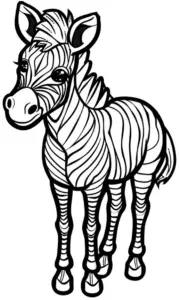 ausmalbild-eines-zebras-mit-klaren-konturen
