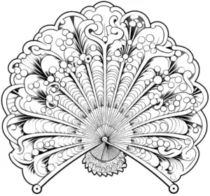 ausmalbild-faechermuster-mit-linien-und-verzierungen