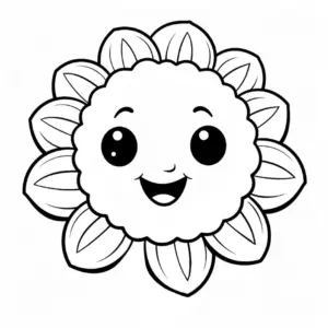 ausmalbild-froehliche-sonnenblume-mit-gesicht