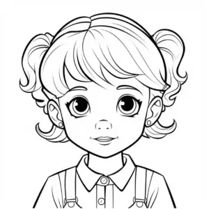 ausmalbild-froehliches-kind-mit-zoepfen