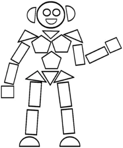 ausmalbild-geometrischer-roboter-mit-freundlichem-gesicht