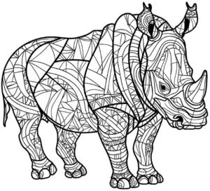 ausmalbild-geometrisches-nashorn-mit-kreativen-mustern