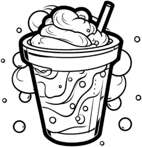 ausmalbild-getraenk-mit-sahne-und-strohhalm