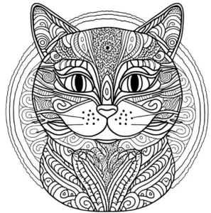 ausmalbild-katze-mit-mandala-muster-und-grossen-augen