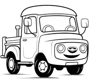 ausmalbild-lkw-mit-freundlichem-gesicht-und-runden-formen