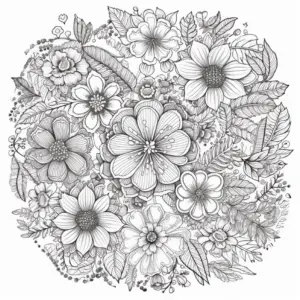 ausmalbild-mit-blumen-und-detaillierten-motiven