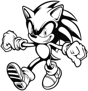 ausmalbild-mit-energischer-comicfigur-und-sportlichen-schoenen