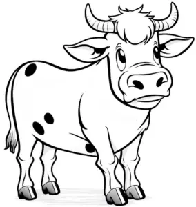 ausmalbild-mit-freundlicher-kuh-und-punkten