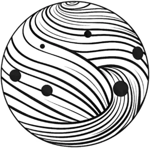 ausmalbild-mit-geschwungenen-linien-und-planeten-im-weltall