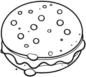 ausmalbild-mit-macaron-und-blasen