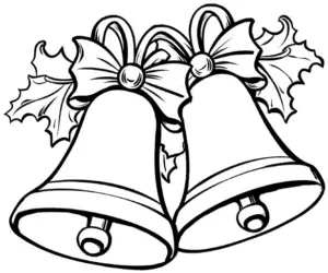 ausmalbild-mit-weihnachtsglocken-und-stechpalme