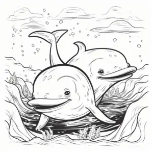 ausmalbild-mit-zwei-fröhlichen-walen-im-wasser