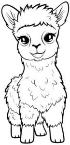 ausmalbild-niedliches-kleines-lama-mit-grossen-augen