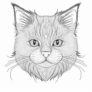 ausmalbild-portrait-einer-katze-mit-detaillierter-felldarstellung