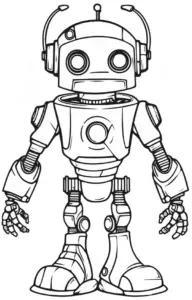 ausmalbild-roboter-mit-grossen-augen-und-mechanischen-armen