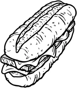 ausmalbild-sandwich-mit-vielen-zutaten