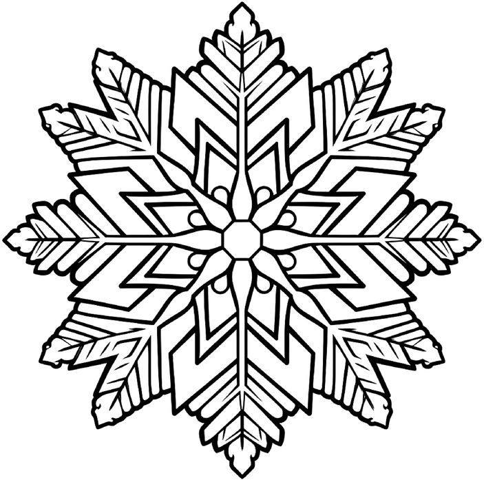 ausmalbild-schneeflocke-mit-symmetrischen-mustern