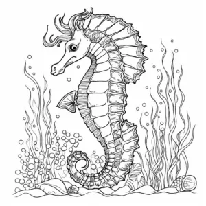 ausmalbild-seepferdchen-in-unterwasserwelt