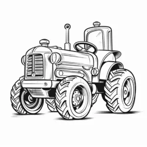 ausmalbild-traktor-mit-grossen-reifen-und-detaillierter-kabine