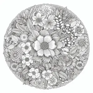 blumen-ausmalbild-mit-floralen-mustern-und-blaettern