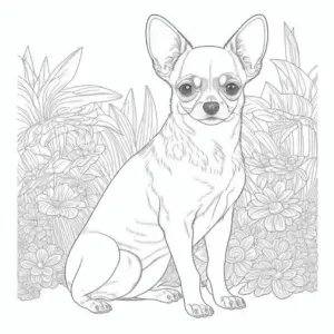 chihuahua-in-bluemender-umgebung-bunt-ausmalen