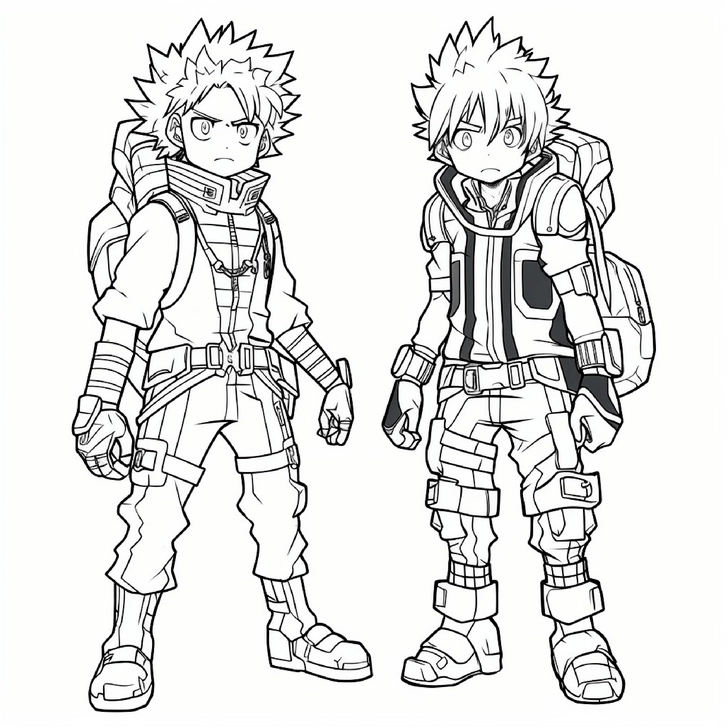 comic-figuren-im-abenteuer-outfit