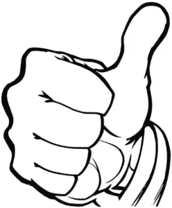 daumen-hoch-ausmalbild-mit-klaren-konturen