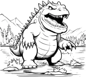 dinosaurier-ausmalbild-mit-gebiss-und-stacheln