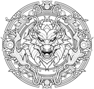 drachen-mandala-ausmalbild-kunstvolle-muster