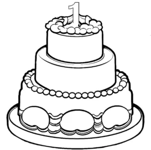 dreistoekige-geburtstagstorte-ausmalbild-mit-kerze