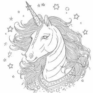 einhorn-ausmalbild-mit-sternen-und-mystischen-elementen