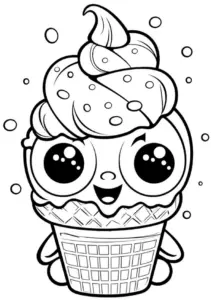 eiscremefigur-im-waffelbecher-ausmalbild