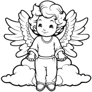 engel-mit-fluegeln-und-wolken