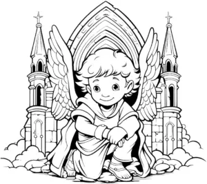 engel-mit-fluegeln-vor-architektur