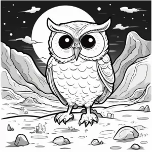 eule-in-mystischer-landschaft-ausmalbild
