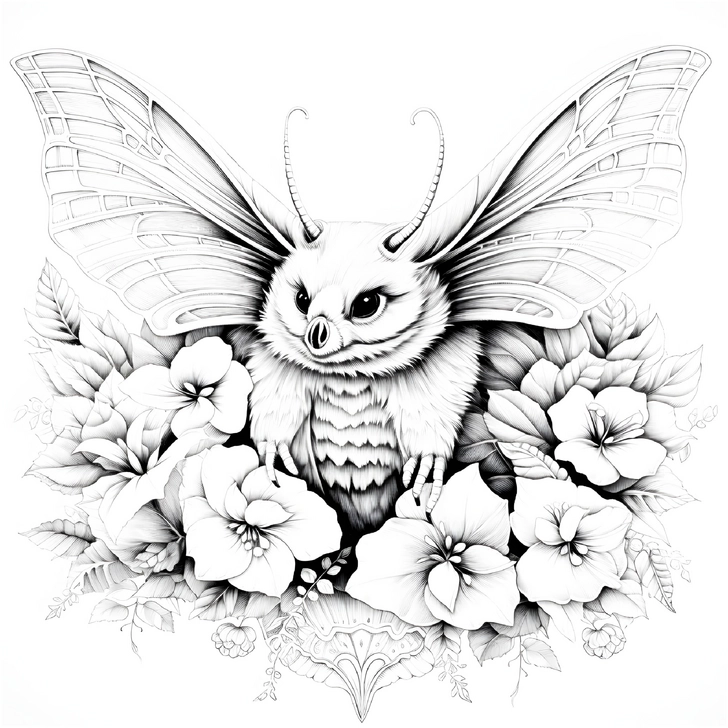 fantasie-moth-mit-blumenmotiven
