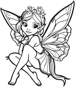 fee-mit-blumenkranz-und-bunten-fluegel