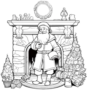 feierliche-weihnachtsausmalbild-mit-kamin-und-geschenken